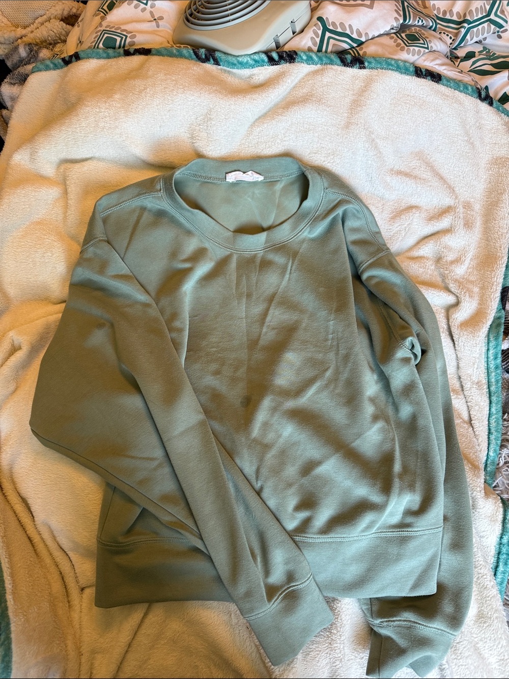 Women’s  Crewneck Sweater in Sage Green